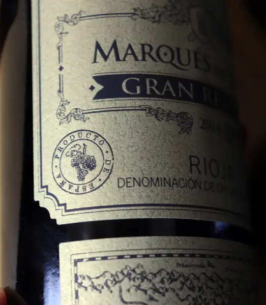 MDS Gran Reserva, product of spain